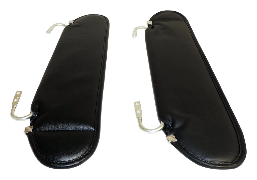 Crown Automotive Sun Visor, Rt Off-Road, Without Mirror, Black, Vinyl, Set of 2 with Original Hardware – RT52005