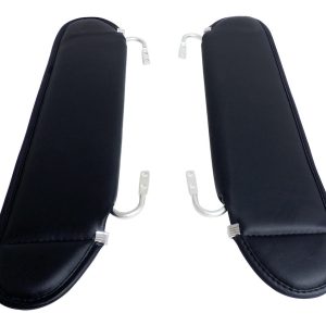 Crown Automotive Sun Visor, Rt Off-Road, Without Mirror, Black, Vinyl, Set of 2 with Original Hardware – RT52005