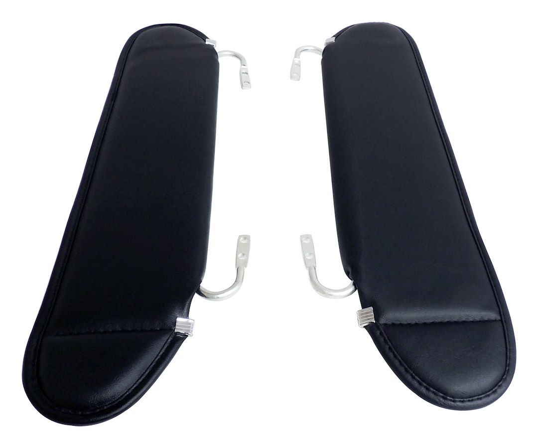 Crown Automotive Sun Visor, Rt Off-Road, Without Mirror, Black, Vinyl, Set of 2 with Original Hardware – RT52005