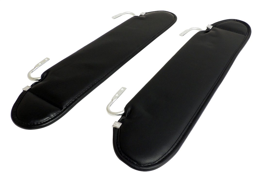 Crown Automotive Sun Visor, Rt Off-Road, Without Mirror, Black, Vinyl, Set of 2 with Original Hardware – RT52005