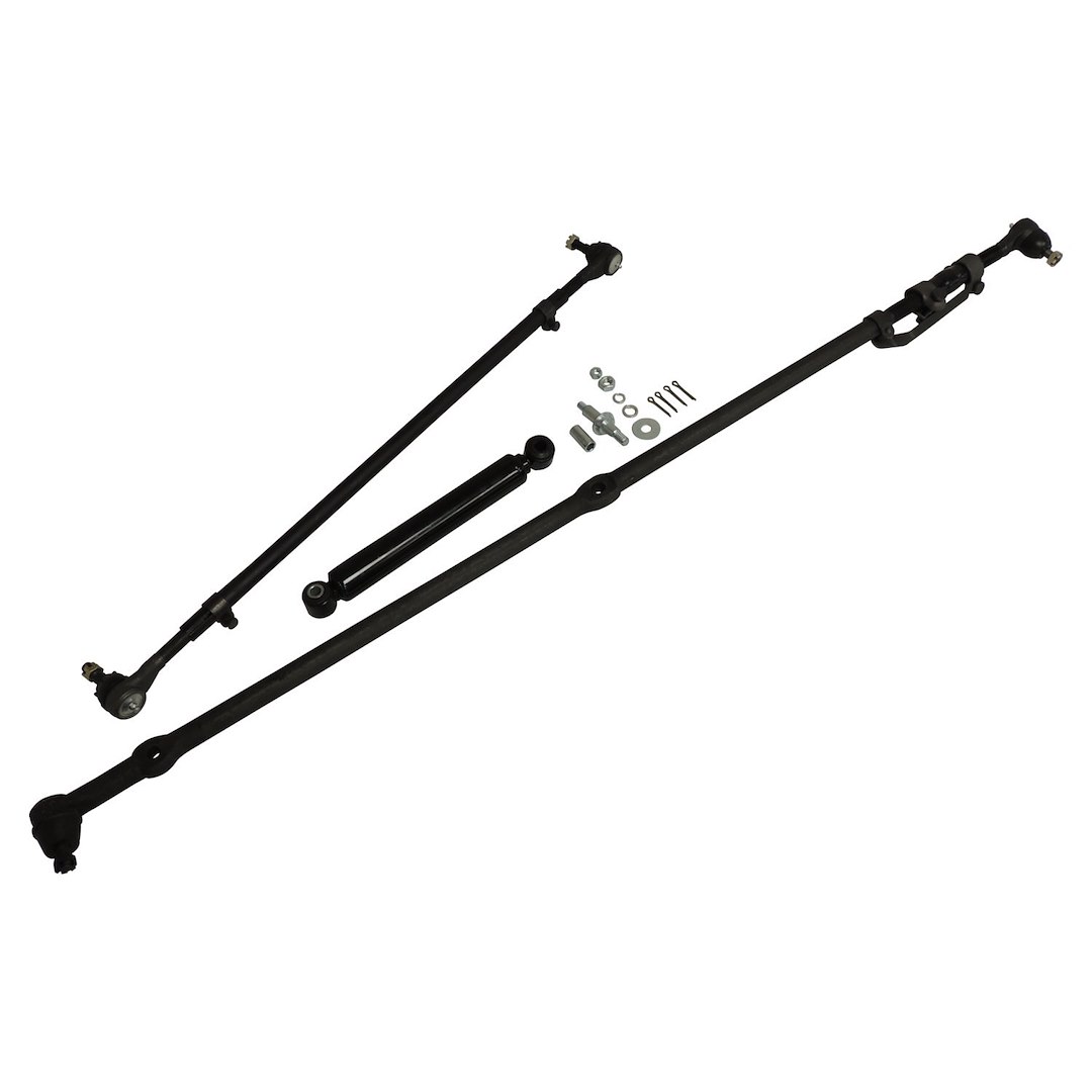 Crown Automotive Steering Upgrade Kit, Heavy Duty Replacement, With Tie Rod Assembly/ Drag Link Kit/ Steering Stabilizer – SK3