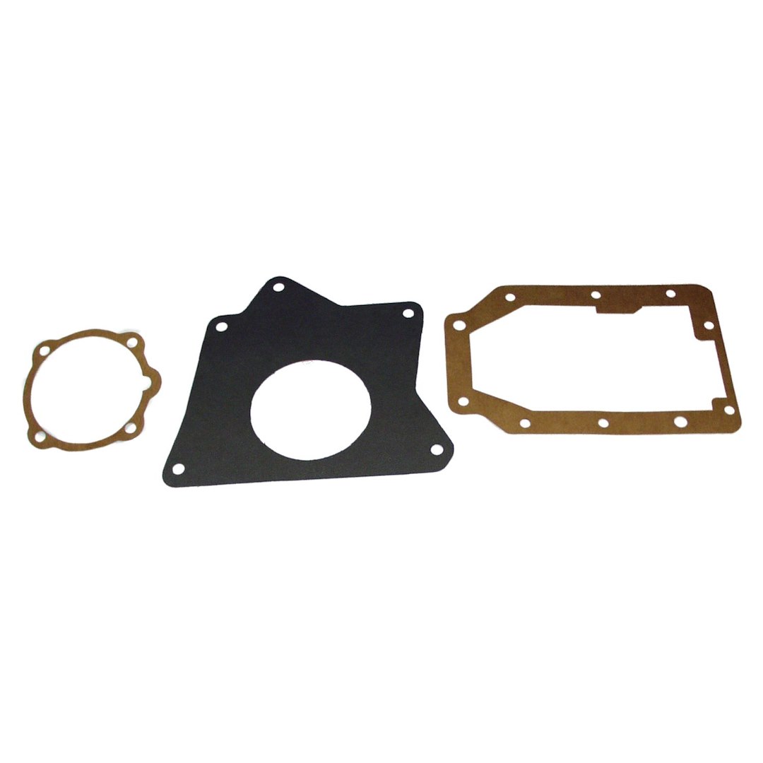 Crown Automotive Manual Trans Gasket Set, T177 Transmission, With Cover Gasket/ Input Bearing Retainer/ Transmission to Adapter Gasket – T17055