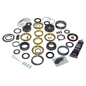 Crown Automotive Manual Trans Rebuild Kit, For Use with T5 Transmission, With Bearings/ Seals/ Gaskets/ Blocking Rings/ Rtv – T5MASKIT