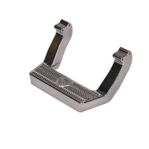 Carr Truck Step, Ld Step, Multi-Mount, Single, Flat Step, Non-Extendable, Stationary, Polished, Chrome, Aluminum, 15 Inch Width Step – 114872-1