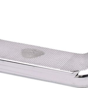 Carr Truck Step, Super Hoop, Cab Mount, Direct-Fit, Set of 2, Flat Step, Non-Extendable, Stationary, Polished, Aluminum – 127442
