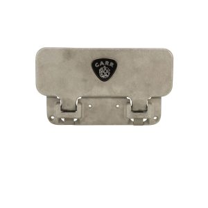 Carr Truck Step, Mega, 2 or 2-1/2 Inch Receiver Hitch Mount, 14 X 6 Inch, Single, Flat Step, 500 Pound Capacity, Non-Extendable, Foldable – 190015