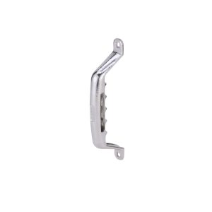 Carr Exterior Grab Bar, Polished, Aluminum, Bolt on, With Molded Grip, Single – 200032