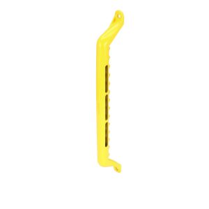 Carr Exterior Grab Bar, Powder Coated, Yellow, Alloyed Aluminum, 20 Inch Length, Without Light, Single – 200047