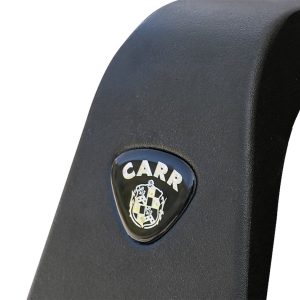 Carr Driving/ Fog Light Mounting Bar, M Profile, Roof Mount, Powder Coated, Mounts Multiple Lights, Black, Steel, Without Lights – 210701