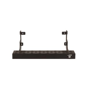 Carr Truck Step, Factory, Cab Mount, Direct-Fit, Single, 20 Inch Flat Step, Non-Extendable, Stationary, Powder Coated Black Steel – 451001-1