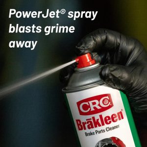 Crc Brake Cleaner, Brakleen ® Pro Series, Single, 19 Ounce Aerosol Can, Non-Chlorinated with Powerjet ® Actuator – 05084PS