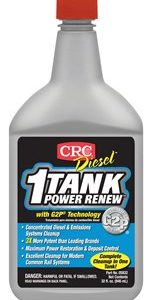 Crc Fuel Additive, 1-TANK Power Renew ™, Fuel System Cleaner, For Diesel, Treats Up to 125 Gallons, 31 Ounce Bottle, Single – 05832