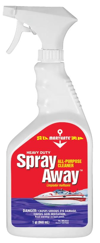 Crc Multi Purpose Cleaner, Marykate ®, Used for Fiberglass/ Stainless Steel/ Brass and Virtually on Any Surface, 1 Quart Spray Bottle, Single – MK2832