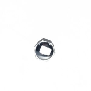 Carlstar Lug Nut, 7/16 Inch X 20 Thread Size, Mag Shank, Standard Shank, 11/16 Inch Hex Size, Chrome Plated, Steel, Set of 4 – A-09005-4