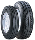 Carlstar Tire, Sport Trail, ST480-8, Trailer, Bias Ply, Black Sidewall, Tubeless, Non-Directional Tread Design, Limited Warranty – 5193171