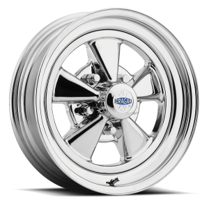 Carlstar Wheel, 61C-S/S Super Sport, 15 Inch Diameter X 8 Inch Width, 5 X 120.7 Millimeter/ 5 X 4.75 Inch Bolt Pattern – 61C583440