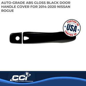 Coast to Coast Exterior Door Handle Cover, Black, ABS Plastic, With Door Handle Trim – DH6285B
