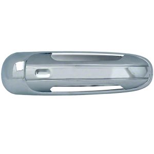 Coast to Coast Exterior Door Handle Cover, Chrome Plated, ABS Plastic, With Door Handle Trim, Without Keyhole, With Covers for 4 Doors – CCIDH68106B