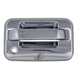 Coast to Coast Exterior Door Handle Cover, Chrome Plated, ABS Plastic, With Door Handle Trim, Without Passenger Side Keyhole – CCIDH68110B1