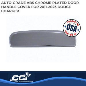 Coast to Coast Exterior Door Handle Cover, Chrome Plated, ABS Plastic, Without Door Handle Trim, Compatible with Smart Key – CCIDH68559S