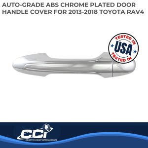 Coast to Coast Exterior Door Handle Cover, Chrome Plated, ABS Plastic, With Door Handle Trim – CCIDH68568B