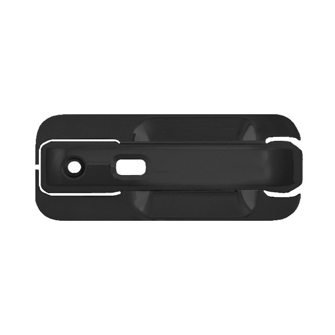Coast to Coast Exterior Door Handle Cover, Black, ABS Plastic, With Door Handle Trim, With Smart Key, With Covers for 4 Doors – CCIDH68570SBK