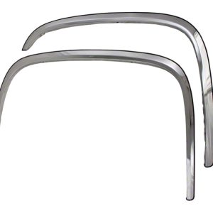 Coast to Coast Fender Trim, Full Wheel Well, Polished, Stainless Steel, 1-1/2 Inch Front and Reaer Width, With Trim for 4 Fenders – CCIFTC145