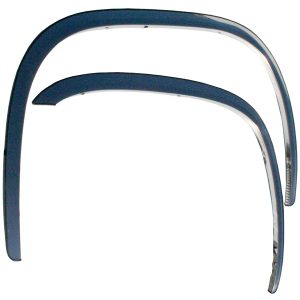 Coast to Coast Fender Trim, Half Wheel Well, Polished, Stainless Steel, 1-1/2 Inch Front and Rear Width, With Trim for 4 Fenders – CCIFTC146