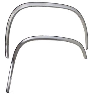 Coast to Coast Fender Trim, Full Wheel Well, Polished, Stainless Steel, 1-1/2 Inch Front and Rear Width, With Trim for 4 Fenders – CCIFTC147