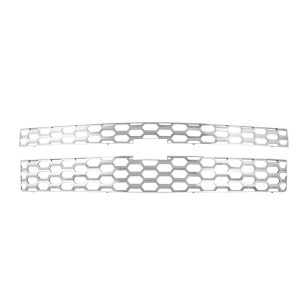 Coast to Coast Grille Insert, Overlay, Without Emblem Cutout, Chrome Plated, ABS Plastic – IWCGI124