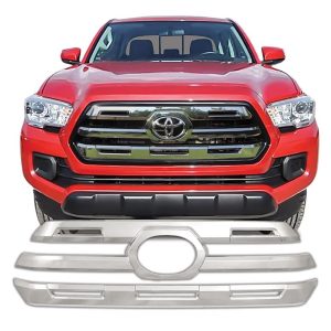 Coast to Coast Grille Insert, Overlay, 2 Piece, Chrome Plated, ABS Plastic – IWCGI138