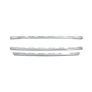 Coast to Coast Grille Insert, Overlay, Bar Style, 3 Piece, Chrome Plated, ABS Plastic – IWCGI158