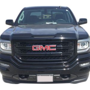 Coast to Coast Grille Insert, Overlay, Honeycomb Style, 3 Piece, Gloss Black, ABS Plastic – GI162BLK