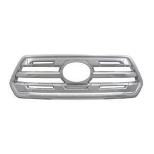 Coast to Coast Grille Insert, Overlay, 1 Piece, Chrome Plated, ABS Plastic – GI165