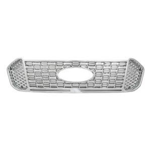 Coast to Coast Grille Insert, Grill Overlay, Mesh OEM Look, Chrome Plated, ABS Plastic – IWCGI169