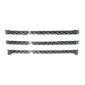 Coast to Coast Grille Insert, Grill Overlay, Mesh OEM Look, Chrome Plated, ABS Plastic – IWCGI173