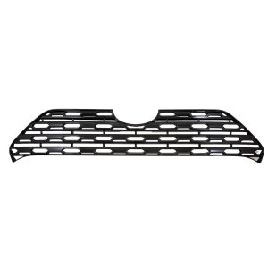 Coast to Coast Grille Insert, Overlay, Honey Comb Style, 1 Piece, Without Emblem Cutout, Painted, Gloss Black, ABS Plastic – GI195BLK