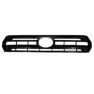 Coast to Coast Grille Insert, Overlay, Bar Style, 1 Piece, Painted, Gloss Black, ABS Plastic – GI202BLK