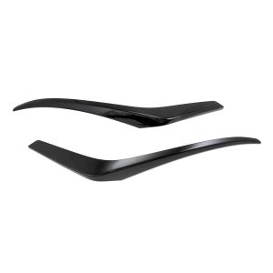 Coast to Coast Grille Insert, Overlay, Bar Style, 2 Piece, Painted, Gloss Black, ABS Plastic – GI207BLK