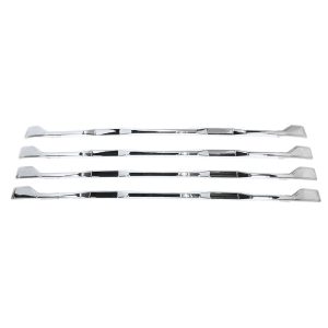 Coast to Coast Grille Insert, Tape-On Overlay, 4 Piece, Chrome Plated, ABS Plastic – GI208