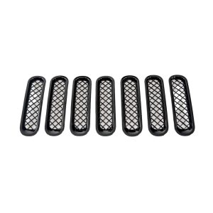 Coast to Coast Grille Insert, Overlay, 7 Piece, Black, ABS Plastic – ABS6414B