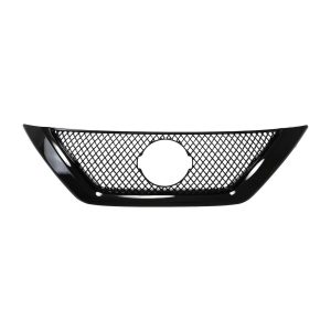 Coast to Coast Grille Insert, Tape-On Overlay, Mesh Style, 1 Piece, Gloss Black, ABS Plastic – GI436BLK