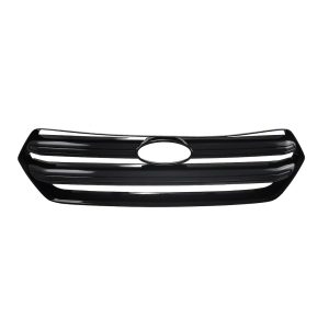 Coast to Coast Grille Insert, Tape-On Overlay, 1 Piece, Gloss Black, ABS Plastic – GI481BLK