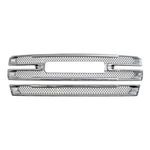 Coast to Coast Grille Insert, Grill Overlay, Bar OEM Look, Chrome Plated, ABS Plastic – IWCGI496