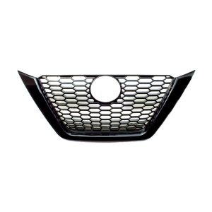 Coast to Coast Grille Insert, Grill Overlay, Honeycomb OEM Look, Painted, Gloss Black, ABS Plastic – IWCGI497BLK