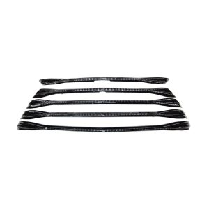 Coast to Coast Grille Insert, Grill Overlay, Honeycomb OEM Look, Painted, Gloss Black, ABS Plastic – IWCGI499BLK