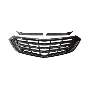 Coast to Coast Grille Insert, Grill Overlay, Bar OEM Look, Painted, Gloss Black, ABS Plastic – IWCGI502BLK
