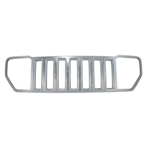 Coast to Coast Grille Insert, Overlay, Horizontal Bar Style, 1 Piece, Chrome Plated, ABS Plastic – IWCGI55