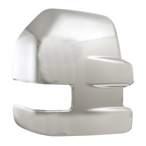 Coast to Coast Exterior Mirror Cover, Full Tow Mirror Cover, With Turn Signal Light Cutout, Chrome Plated, ABS Plastic, Set of 2 – CCIMC67514