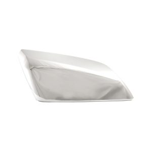 Coast to Coast Exterior Mirror Cover, Top Half Replacement Shell, Chrome Plated, ABS Plastic, Set of 2 – CCIMC67521R